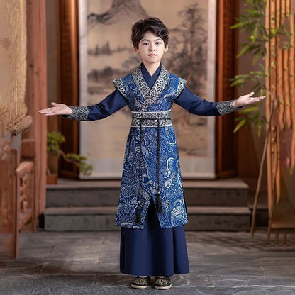 Step into playful elegance with Playful Levi Kids Hanfu – a collection that transcends clothing to foster cultural connection, imaginative play, and creative expression for your little ones.