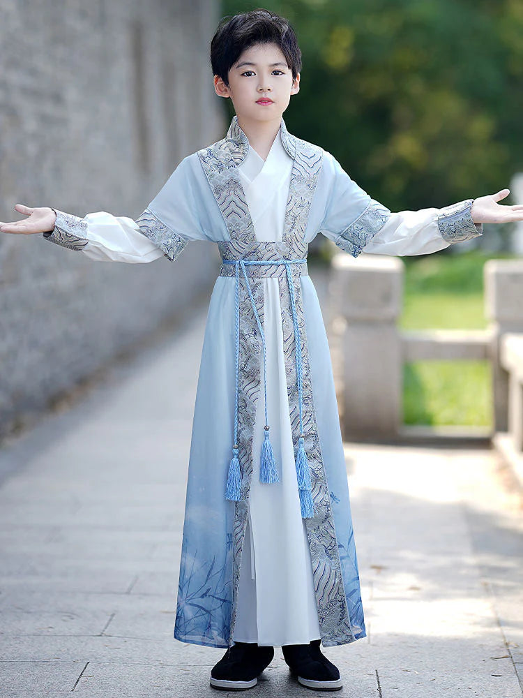 Step into graceful elegance with Graceful Rue Kids Hanfu – a collection that transcends clothing to foster cultural connection, imaginative play, and creative expression for your little ones.