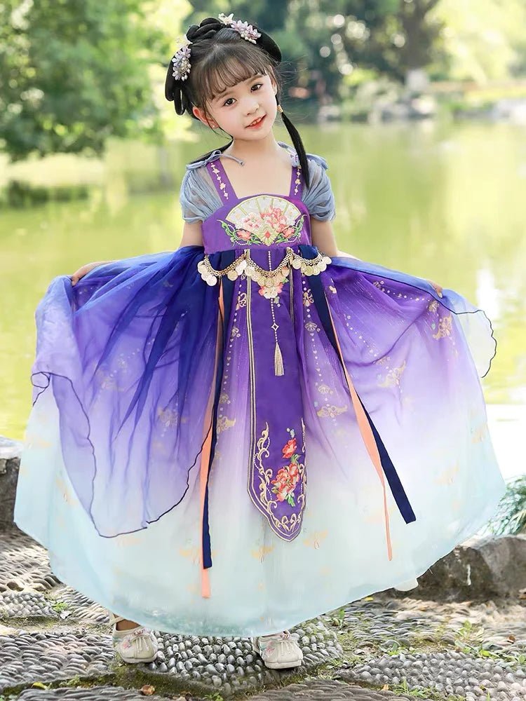 Step into enchanting elegance with Enchanting Cornelia Kids Hanfu – a collection that transcends clothing to foster cultural connection, imaginative play, and creative expression for your little ones.