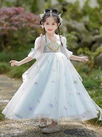 Step into enchanting elegance with Enchanting Xenia Kids Hanfu – a collection that transcends clothing to foster cultural connection, imaginative play, and creative expression for your little ones.