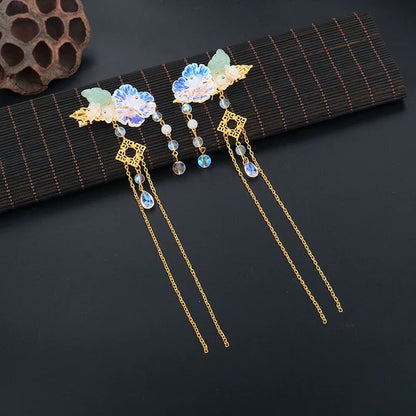 Pure Beauty Chinese Hair Clips - Enhance your hairstyle with these exquisite hair clips. Sleek and minimalist design exudes elegance and sophistication. Perfect for formal events, weddings, or adding a touch of refinement to everyday style.