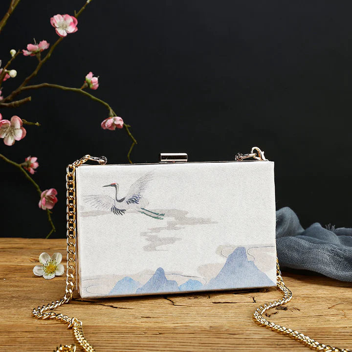 Elevate your style with the Elegant Crane Crossbody Bag. Explore our curated collection at Moon Accessories for a chic and functional accessory inspired by the grace of cranes, adding a touch of sophistication to your ensemble.