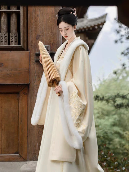 Elevate your style with Angelic Juvia Qixiong Ruqun, a Tang Dynasty-inspired ensemble that seamlessly blends historical charm with contemporary grace. Revel in the ethereal beauty of the past, embodied in every detail, as you step into a world of angelic sophistication.