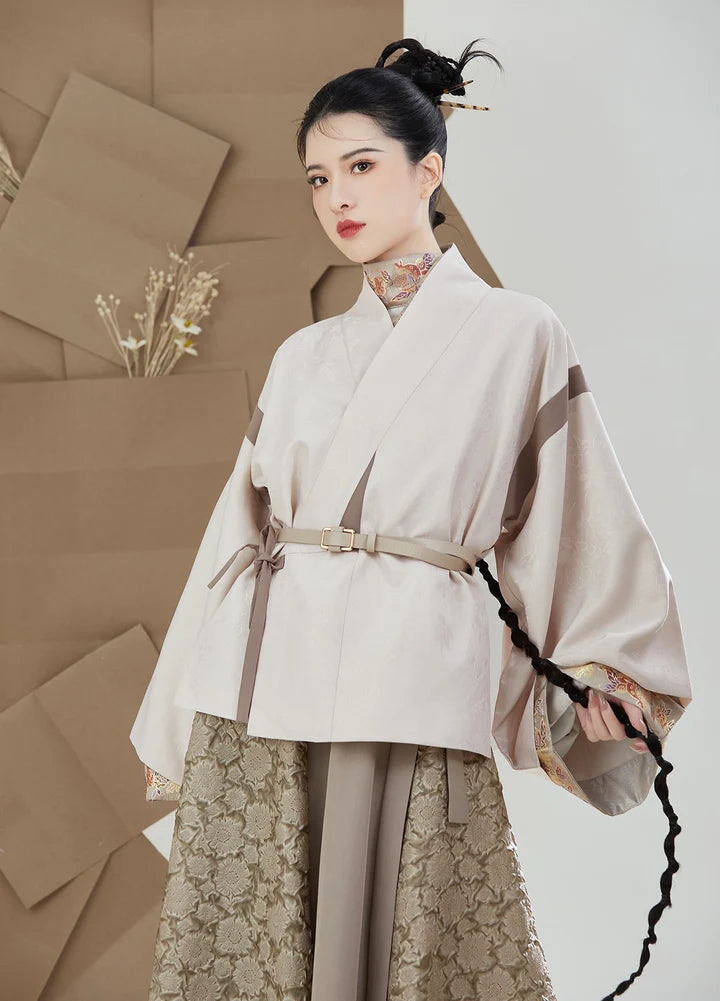 Immerse yourself in the epitome of style with our Modern Hanfu, Jasmin—a harmonious blend of tradition and contemporary flair. Jasmin captures the essence of modern elegance within the rich heritage of Hanfu, offering a captivating ensemble that transcends time. Elevate your fashion statement with this chic and culturally-inspired attire, celebrating the seamless fusion of past and present.