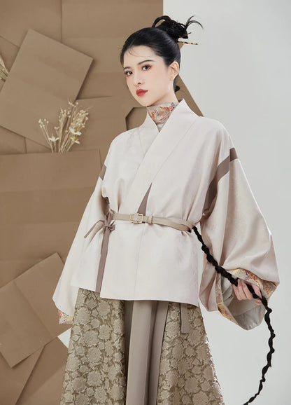 Immerse yourself in the epitome of style with our Modern Hanfu, Jasmin—a harmonious blend of tradition and contemporary flair. Jasmin captures the essence of modern elegance within the rich heritage of Hanfu, offering a captivating ensemble that transcends time. Elevate your fashion statement with this chic and culturally-inspired attire, celebrating the seamless fusion of past and present.