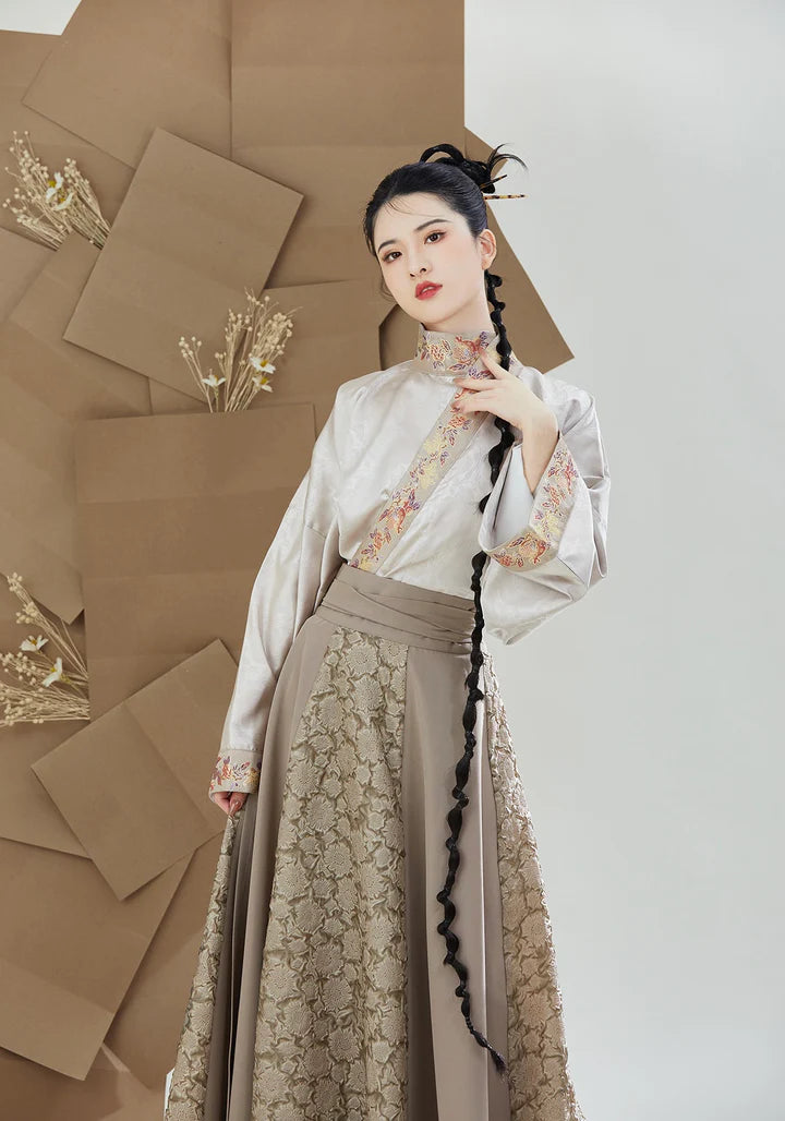 Immerse yourself in the epitome of style with our Modern Hanfu, Jasmin—a harmonious blend of tradition and contemporary flair. Jasmin captures the essence of modern elegance within the rich heritage of Hanfu, offering a captivating ensemble that transcends time. Elevate your fashion statement with this chic and culturally-inspired attire, celebrating the seamless fusion of past and present.