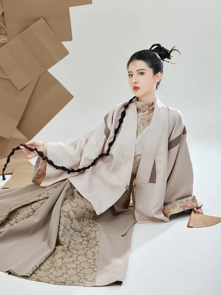 Immerse yourself in the epitome of style with our Modern Hanfu, Jasmin—a harmonious blend of tradition and contemporary flair. Jasmin captures the essence of modern elegance within the rich heritage of Hanfu, offering a captivating ensemble that transcends time. Elevate your fashion statement with this chic and culturally-inspired attire, celebrating the seamless fusion of past and present.