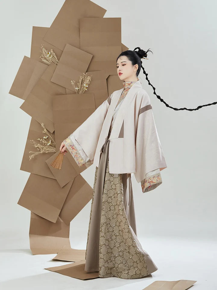 Immerse yourself in the epitome of style with our Modern Hanfu, Jasmin—a harmonious blend of tradition and contemporary flair. Jasmin captures the essence of modern elegance within the rich heritage of Hanfu, offering a captivating ensemble that transcends time. Elevate your fashion statement with this chic and culturally-inspired attire, celebrating the seamless fusion of past and present.