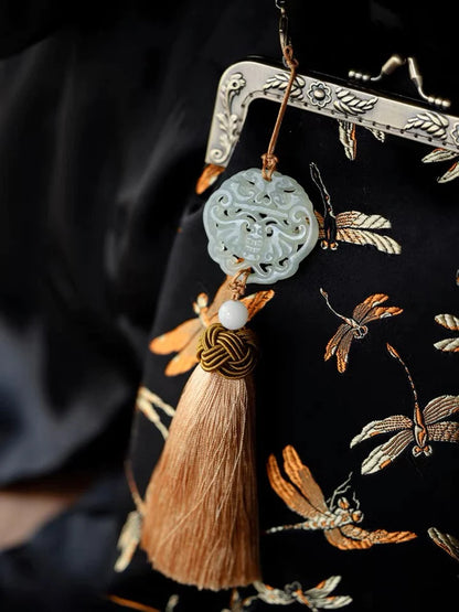 Immerse yourself in regal elegance with the Ming Dynasty Embroidered Crossbody Bag. Explore our curated collection at Moon Accessories for a timeless fusion of history and style, perfect for enhancing your ensemble with cultural sophistication.