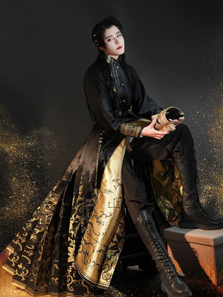 Illuminate your style with Moonlight Modern Hanfu, a fusion of tradition and modernity from Moon Hanfu&