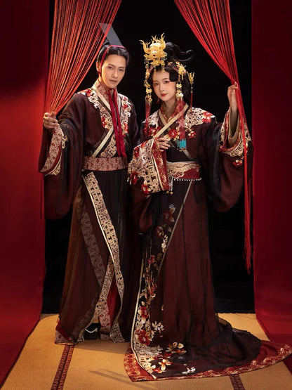 Immerse yourself in the regal elegance of Moon Hanfu&