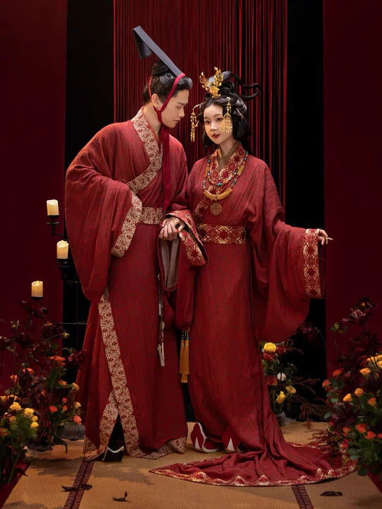 Immerse yourself in the regal elegance of Moon Hanfu&