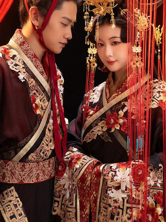 Immerse yourself in the regal elegance of Moon Hanfu&