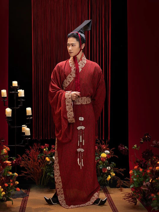 Immerse yourself in the regal elegance of Moon Hanfu&