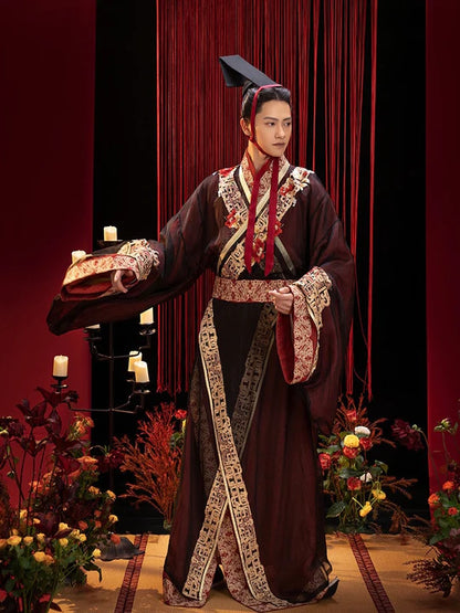 Immerse yourself in the regal elegance of Moon Hanfu&