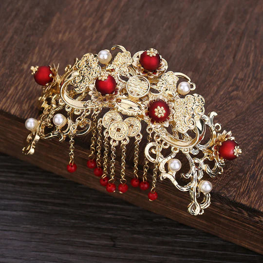 Elevate your hairstyle with cultural charm. These exquisite accessories embrace the beauty of Hanfu fashion. With intricate details and timeless designs, Hanfu Hair Accessories add elegance to any look. Celebrate tradition and enhance your style effortlessly.