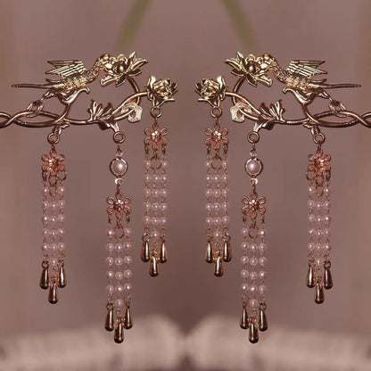 Embrace elegance and tradition. Elevate your style with these exquisite accessories. Perfect for any occasion, Hanfu Hairpins showcase timeless beauty and intricate designs. Enhance your hairstyle and celebrate the charm of Hanfu fashion with Hanfu Hairpins.