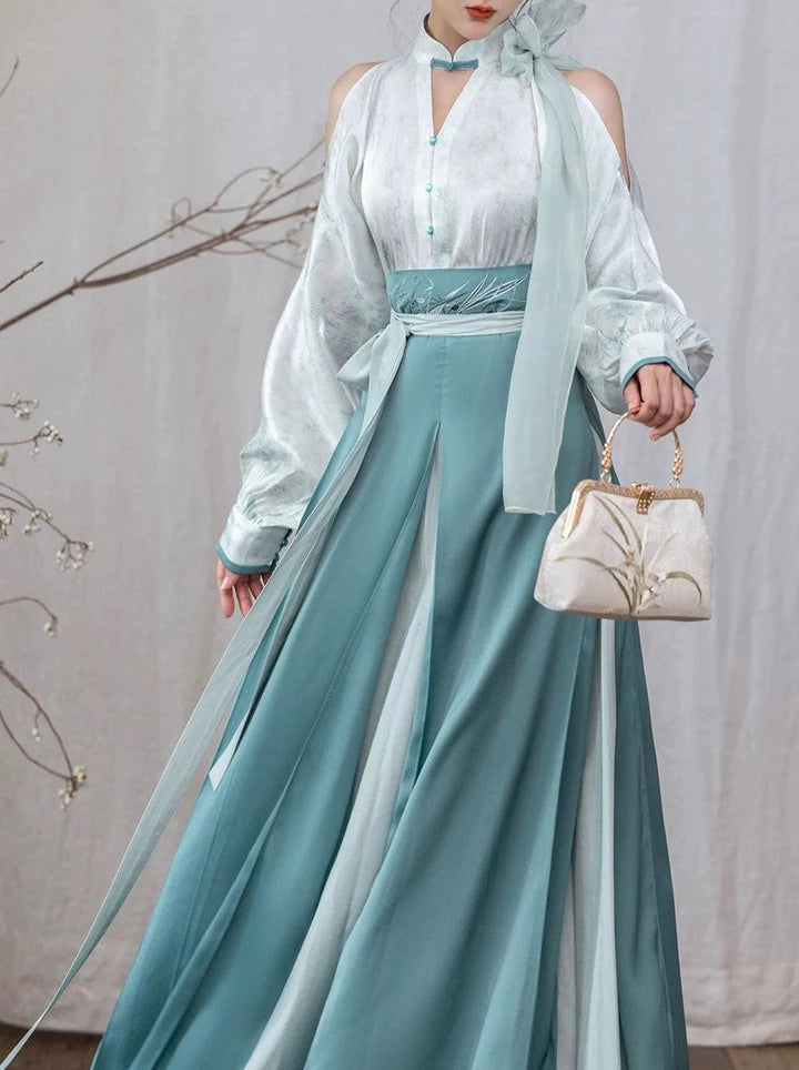 Indulge in the allure of Timeless Elegance Hanfu, Alessia&