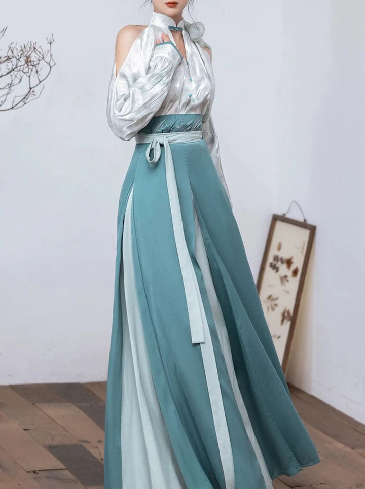 Indulge in the allure of Timeless Elegance Hanfu, Alessia&