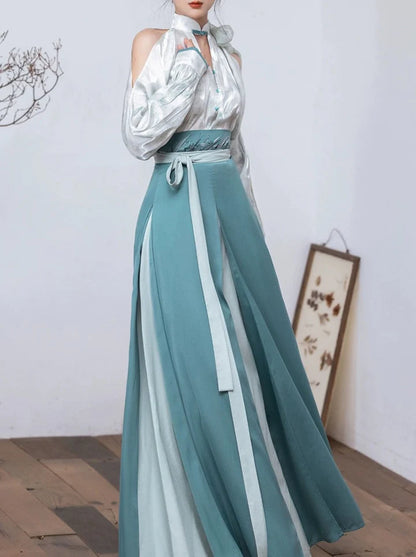 Indulge in the allure of Timeless Elegance Hanfu, Alessia&