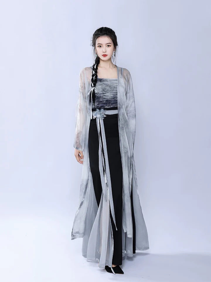 Explore the timeless charm of Elegant Snow Blossom Hanfu—a perfect blend of traditional Chinese craftsmanship and modern allure, capturing the beauty and grace of ancient China. Elevate your style with this exquisite piece, connecting to rich heritage and vibrant traditions.