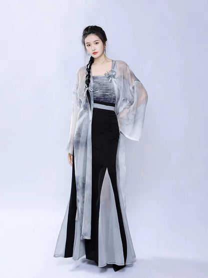 Explore the timeless charm of Elegant Snow Blossom Hanfu—a perfect blend of traditional Chinese craftsmanship and modern allure, capturing the beauty and grace of ancient China. Elevate your style with this exquisite piece, connecting to rich heritage and vibrant traditions.