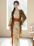 Immerse yourself in the delicate beauty of Tulip Bloom Hanfu—a harmonious fusion of tradition and contemporary allure. Elevate your wardrobe with this captivating ensemble, embodying the timeless grace of ancient Chinese fashion. Tulip Hanfu invites you on a journey of elegance, connecting you to a floral tapestry of cultural richness and enduring style.