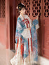 Immerse yourself in the allure of the Tang Dynasty with our Timeless Qixiong Ruqun Ensemble, paying tribute to an era when style reflected societal shifts. Influenced by Yang Guifei, this ensemble captures the preference for plumper figures, encapsulating a unique chapter in feminine ideals. The regal "Da Xiu Shan" coat, adorned with Flourishing Paisley, merges tradition with contemporary elegance. Step out in style, embracing timeless influence with a nod to centuries past.