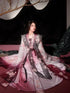 Moonlit Rose Qiyao Ruqun Ensemble - Song Dynasty Style. Illuminate your style with a crescent of timeless beauty, perfect for themed events or adding sophistication to your wardrobe.