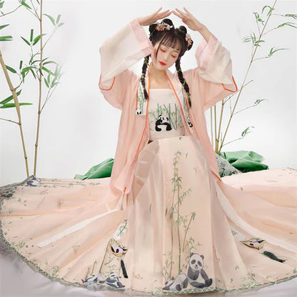 Panda Chic Qiyao Ruqun Ensemble - Song Dynasty Style