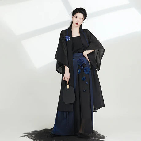 Sabina Splendor Modern Hanfu Ensemble - Timeless Elegance Revived. Illuminate your style with Sabina, a radiant fusion of modern sophistication and ancient charm. Immerse yourself in the revived elegance of our Modern Hanfu collection, capturing the essence of tradition with a contemporary touch.