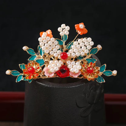 Song Hanfu Hair Accessories - Celebrate the rich heritage of the Song dynasty with these elegant and cultural hair accessories. Intricate designs inspired by art and literature add a touch of historical charm. Perfect for historical reenactments, cultural events, or showcasing your appreciation for the Song dynasty.