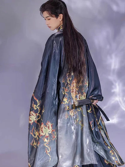 Embrace Parisian chic with the Parisian Chic Jiaoling Ruqun, a fashionable addition to Moon Hanfu&