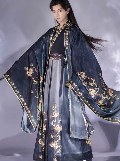 Embrace Parisian chic with the Parisian Chic Jiaoling Ruqun, a fashionable addition to Moon Hanfu&