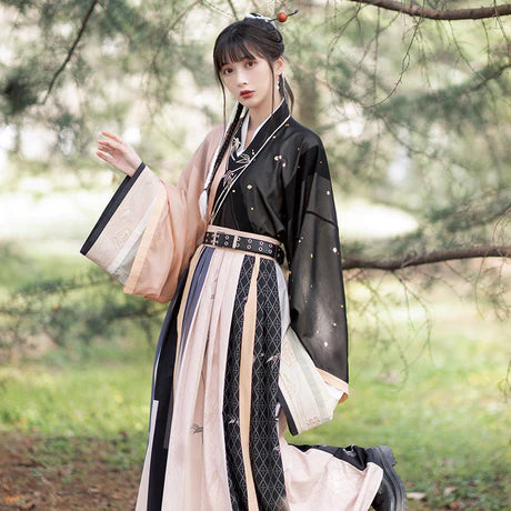 Immerse yourself in the timeless beauty of Moon Hanfu&