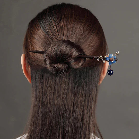 Iona Chinese Hairpins - Enhance your hairstyle with these exquisite hairpins inspired by Chinese culture. Intricate designs and high-quality materials add elegance and sophistication. Perfect for cultural events, formal occasions, or everyday wear.