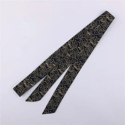 Navy Hanfu Hair Tie - Complete your Hanfu ensemble with the stylish Navy Hanfu Hair Tie. Its sleek design and deep navy color add sophistication and elegance to your hairstyle. Stay comfortable and secure throughout the day with this versatile accessory.