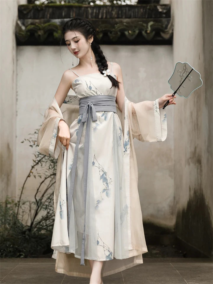 Radiate in the allure of Gorgeous Starlight Modern Hanfu—a harmonious blend of tradition and contemporary allure. Elevate your wardrobe with this captivating ensemble, embodying the timeless beauty of ancient Chinese fashion. Gorgeous Star&