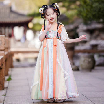 Step into bubbly elegance with Bubbly Bonnie Kids Hanfu – a collection that transcends clothing to foster cultural connection, imaginative play, and creative expression for your little ones.