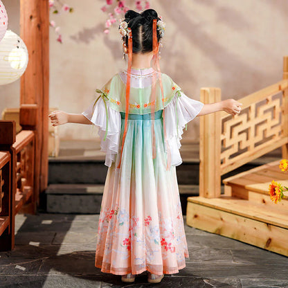 Step into the whimsical world of Ancient China with Whimsical Tiffany Kids Hanfu – a collection that transcends clothing to foster cultural connection, imaginative play, and creative expression for your little ones.