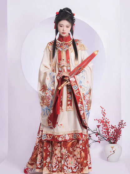 Immerse yourself in the regal elegance of Moon Hanfu&