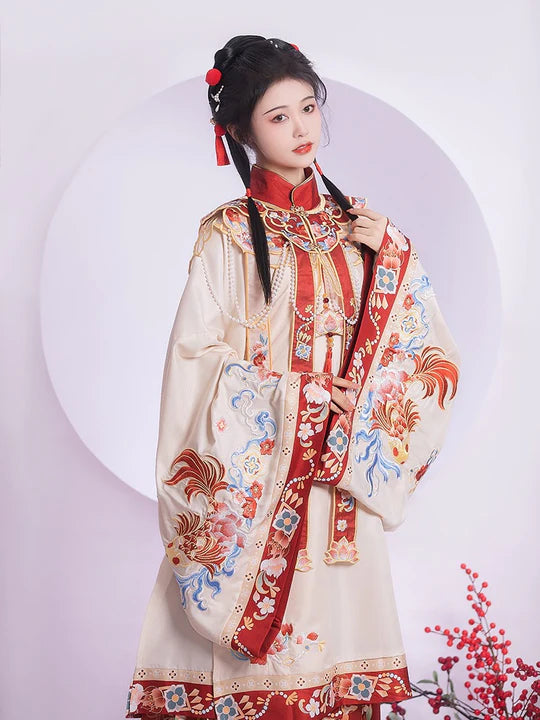 Immerse yourself in the regal elegance of Moon Hanfu&