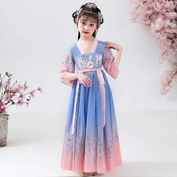 Step into radiant elegance with Radiant Kianna Kids Hanfu – a collection that transcends clothing to foster cultural connection, imaginative play, and creative expression for your little ones.