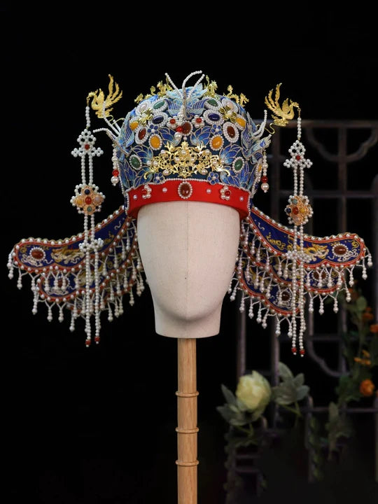 Elegant Chinese Hair Accessories Collection by Moon Hanfu - Enhance your style with our intricately designed hairpins, stylish hair combs, graceful tassels, ornate hair ornaments, versatile hairbands, and headpieces. Elevate your ensemble with our thoughtfully curated selection of Traditional Chinese Style hair accessories.