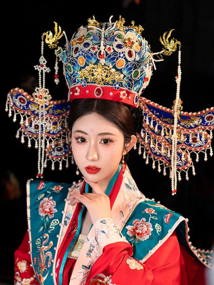 Elegant Chinese Hair Accessories Collection by Moon Hanfu - Enhance your style with our intricately designed hairpins, stylish hair combs, graceful tassels, ornate hair ornaments, versatile hairbands, and headpieces. Elevate your ensemble with our thoughtfully curated selection of Traditional Chinese Style hair accessories.