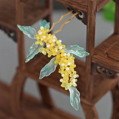 Nature Hanfu Hair Accessories - Embrace the beauty of nature with Nature Hanfu Hair Accessories. Meticulously crafted and inspired by the flora and fauna, these accessories add a touch of organic elegance to your hairstyle. Perfect for expressing your connection to nature and showcasing your individual style with a unique charm.