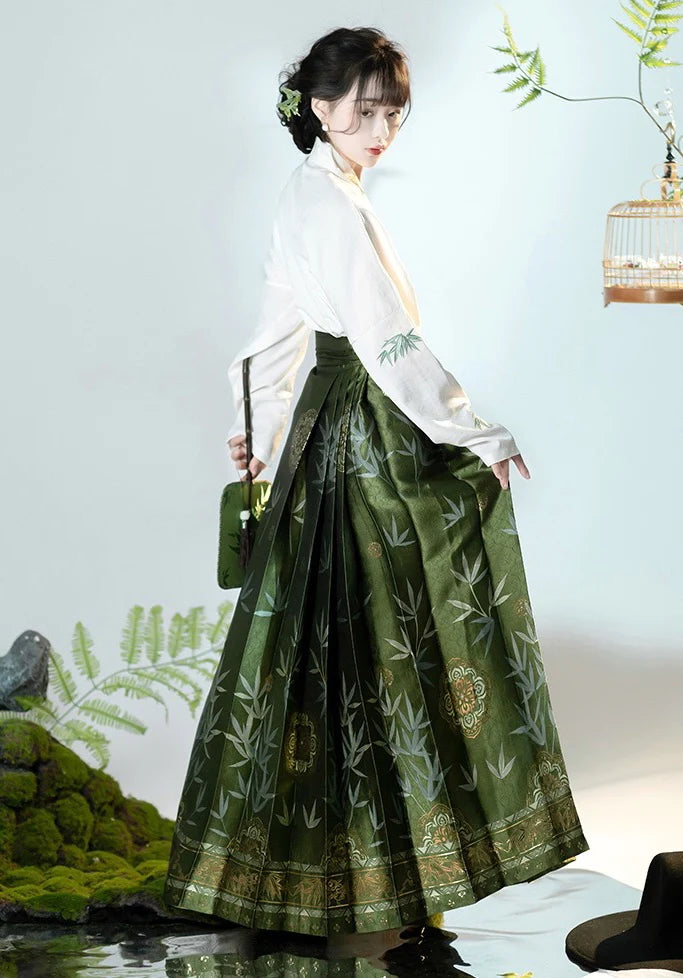 Elevate your style with our Modern Hanfu, Bailey—an enchanting fusion of tradition and contemporary allure. This captivating ensemble pays homage to cultural heritage while embodying the chic sophistication of the modern era. Step into timeless elegance with the Bailey Modern Hanfu, making a statement that seamlessly blends the richness of the past with the elegance of today for a uniquely refined look.