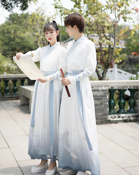 Embrace innovation with the Innovative Axure Jiaoling Ruqun, a cutting-edge addition to Moon Hanfu&